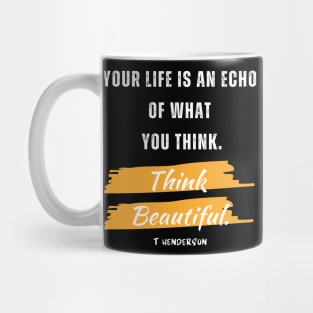 Beautiful Thoughts Mug